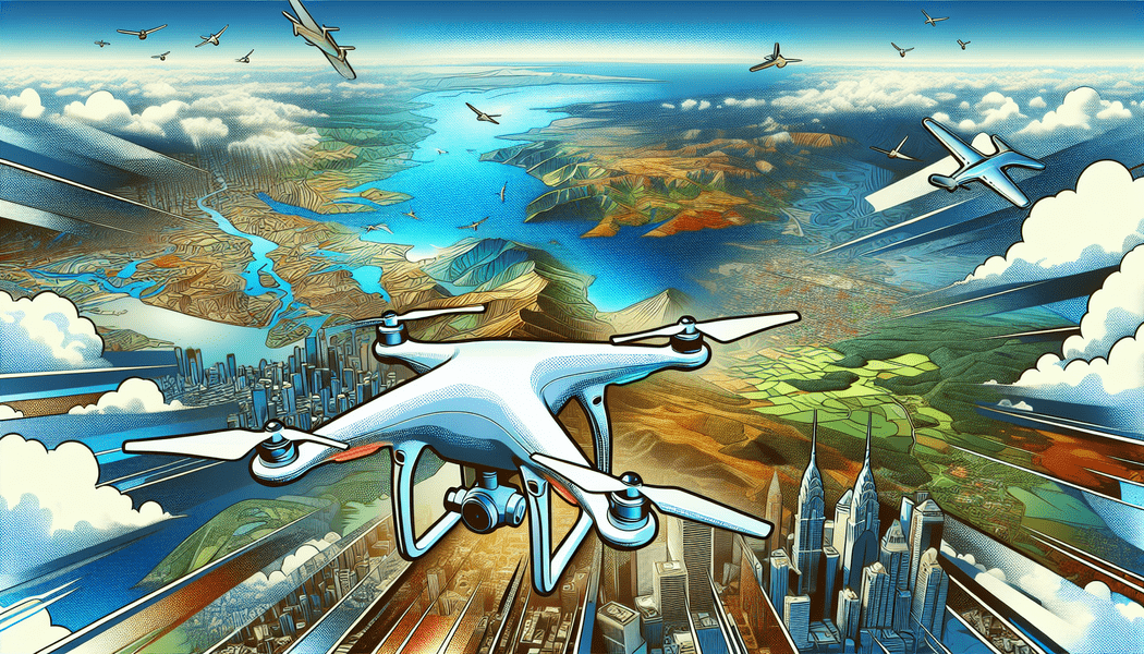 Drohnentechnologie für beeindruckende Panoramabilder - Fotografie mit Drohnen: Neue Perspektiven aus der Luft